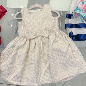 12months To 24months Onesies Baby Girl White And Beige Dress , I have more